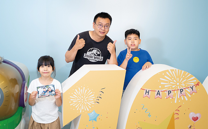 工程師潘先生、小四學生Rody與小一學生Miffy