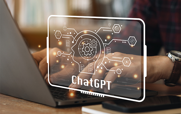 ChatGPT dramatically improves on the past limitations of predictive AI smart robots answering questions with generative AI artificial technology.
