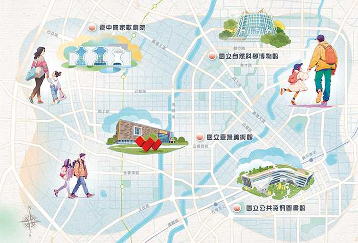 Four national-level arts and cultural venues link up the arts and cultural corridors of Central Taiwan through the 'S.T.A.L Alliance'