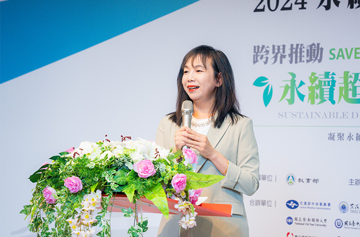 馬湘萍希望透過論壇分享，讓廣大讀者理解永續議題。