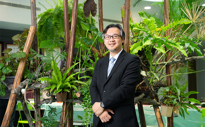 趙恭岳認為氣候議題也是發展議題，降低人為帶來的衝擊至關重要。