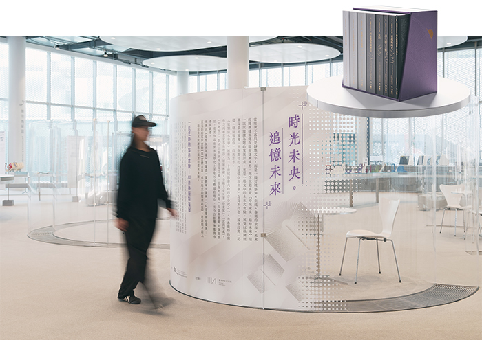 王聰威與綠美圖合作推出「時光未央．追憶未來」特展，以《追憶似水年華》作為核心文本，探討AI能否寫出具有該文本風格的內容。