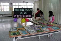 花蓮市圖將閱讀點擴展至社區閱覽室。(花市圖提供)