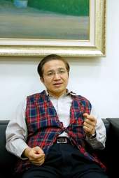 前副館長劉儒淵博士樂於當志工。
