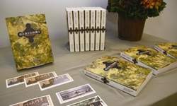 由國立台灣文學館出版發行，文訊雜誌社編輯製作的《我在我不在的地方─文學現場踏查記》新書。